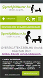 Mobile Screenshot of gyerekjatekszer.hu